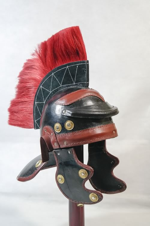 replica roman centurion helmet