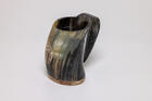 Natural Horn Tankard  Tree Design