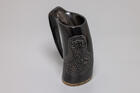 Natural Horn Tankard  Mjlnir Design