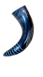 Natural Drinking Horn  Norse Longship Design
