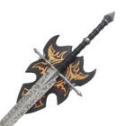 XL NEW 135CM Expensive Wraith Sword on Plaque