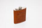 I Drink And I Know Things Hip Flask Brown