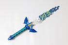 Broken Blue Sword with Light and Voice Metal handle with Acrylic