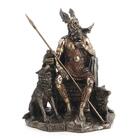 Odin Sitting with Wolves and Crows