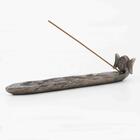 Triple Moon Pentagram Incense Holder