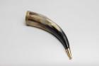 Viking Style Drinking Horn with Horn Stand