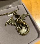 Dragon on Egg Pendant in Box