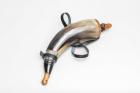 Powder Horn with Leather Strap