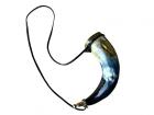 Direwolf Wolf Drinking Horn with Leather Strap