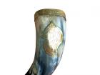 Direwolf Wolf Drinking Horn with Leather Strap