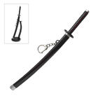 22cm Manga Sword Keyring 1 on Stand