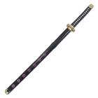 Black with Pink Motif Foam Katana