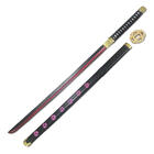 Black with Pink Motif Foam Katana