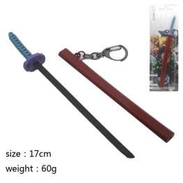 17cm Manga Sword Keyring 4