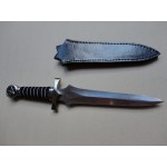 Athame with silver wrap