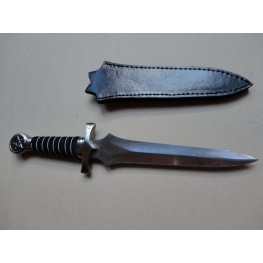 Athame with silver wrap