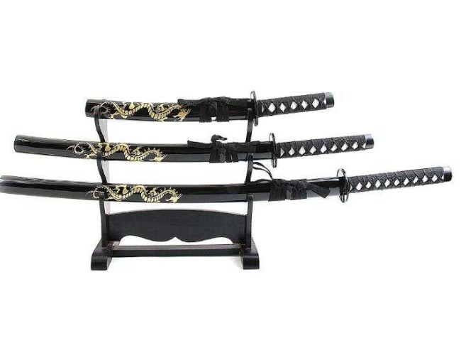 Gold Dragon Straight 3 Set