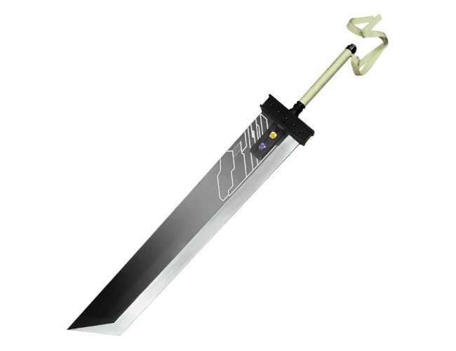 Black Sword w/ White Handle