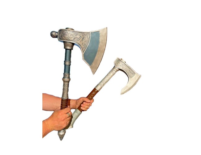Double Axes in Fiberglass
