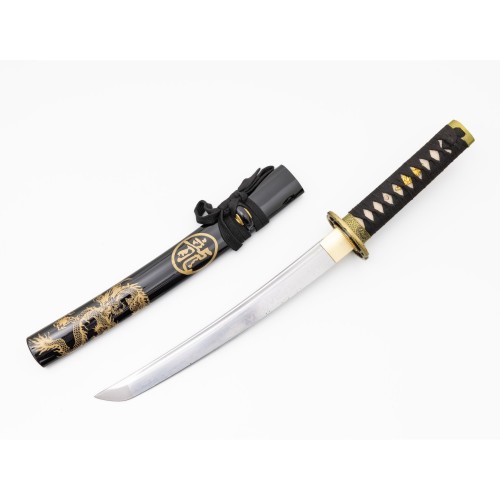 ‘Righteous Dragon’ Handmade Tanto Clay Tempered ‘Righteous Dragon’ Handmade Tanto Clay Tempered