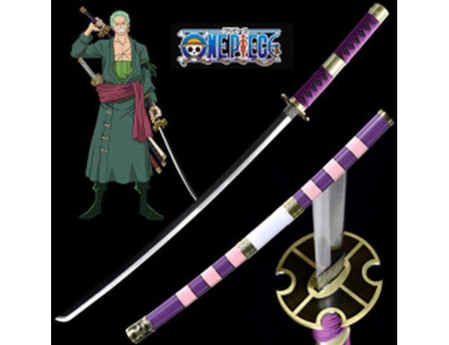 Metal White, Pink  and Purple Sword