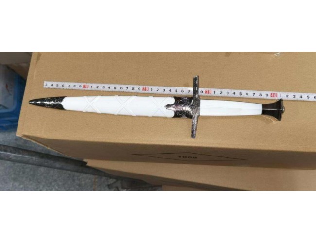 White Horiz Guard Mini