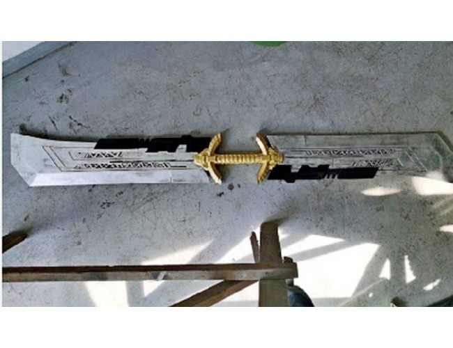 Resin Double Sword