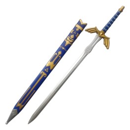 Foam Deluxe Blue Sword with Sheath
