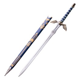 Deluxe Blue Sword Handmade Folded Steel