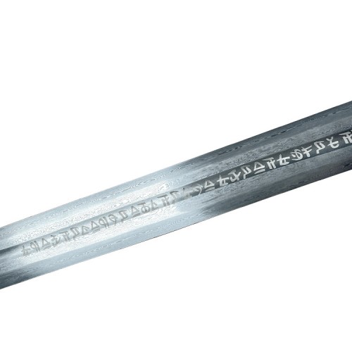 Deluxe Blue Sword Handmade Folded Steel