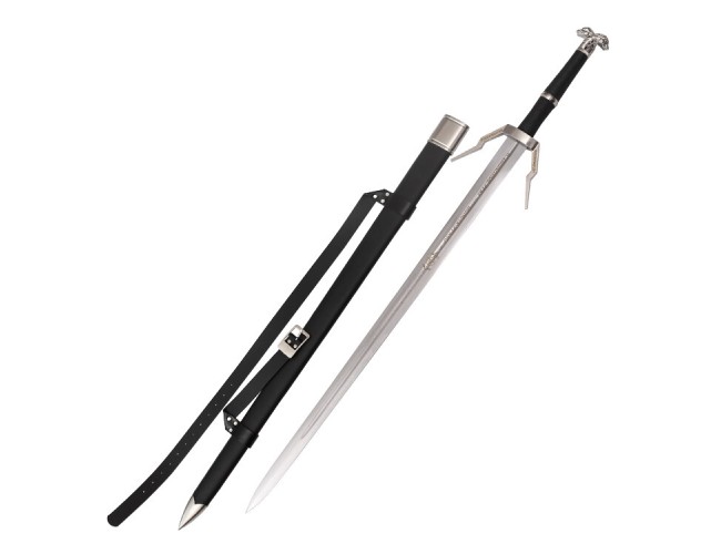 Damascus Handforged Diagonal Guard