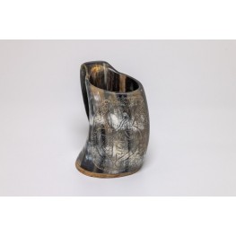 Natural Horn Tankard – Raven Design Natural Horn Tankard – Raven Design
