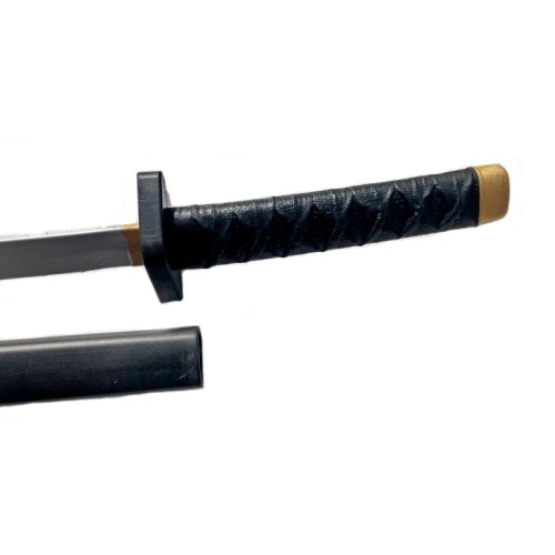 Black Foam Katana with Sheath