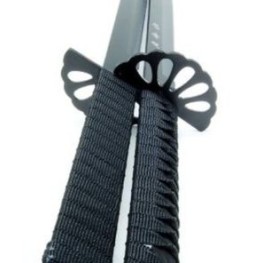 Double Ninja Sword in Sheath
