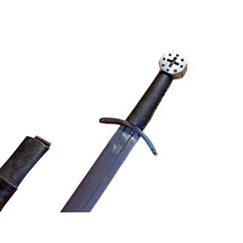 Full Tang Battle Ready Crusader Sword (Standard Temper)