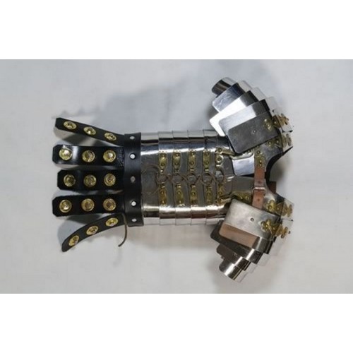 Mini Roman Suit Of Armour On Wooden Stand