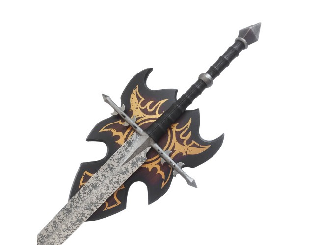 XL NEW 135CM Expensive Wraith Sword on Plaque