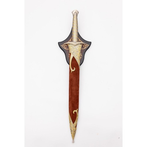 Expensive Little Adventurer Sword with Plaque and Sheath