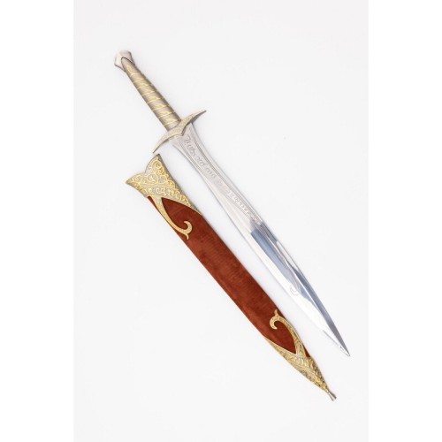 Expensive Little Adventurer Sword with Plaque and Sheath