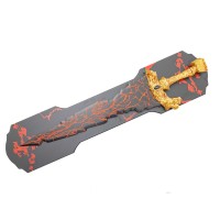 Big Metal Winged Sword