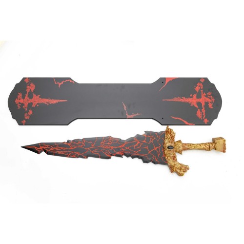 Big Metal Winged Sword