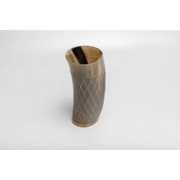 Genuine Natural Horn Cup Glass