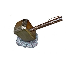 Resin Hammer Mjolnir with Stand