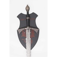 Sword of Dragon Fire 2 with Plaque and Sheath