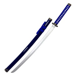 Wood Blue Katana