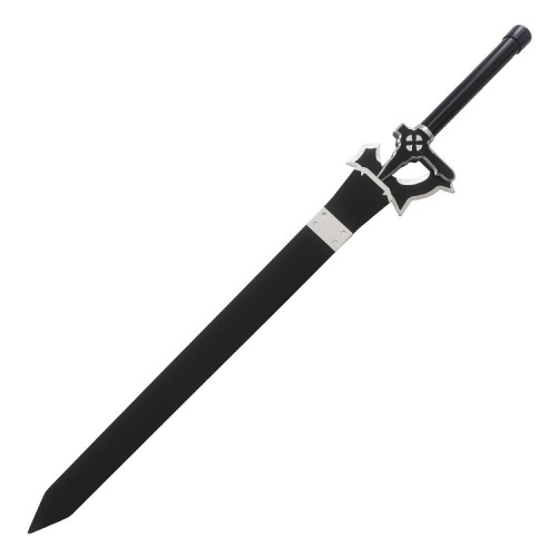 Wood Black / Silver Sword