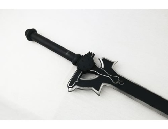 Foam Black/Silver LARP Sword