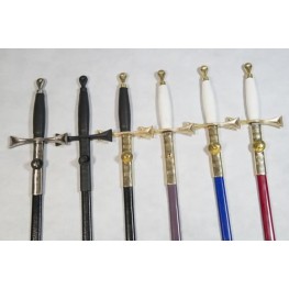 Masonic Sword in Dark Purple