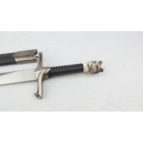 Snow Direwolf Wedding Cake Knife