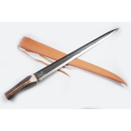 Scottish Dirk with Genuine Stag Antler Handle (Carbon Steel)